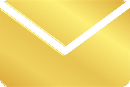 Gold Email Icon